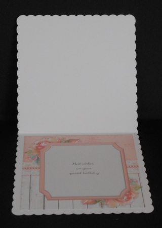 Gorgeous Elephant  With Pink Roses 8x8 Mini Kit by Joan Prince