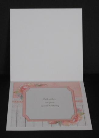 Beautiful Siamese Cat With Pink Roses 8x8 Mini Kit by Joan Prince