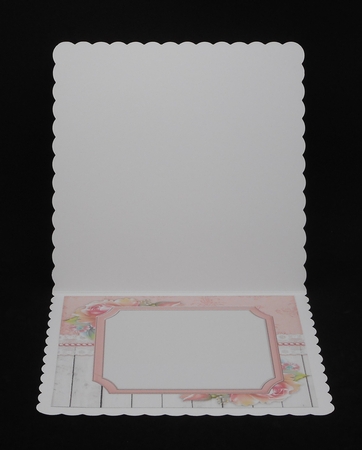 Beautiful Brown Owl  With Pink Roses 8x8 Mini Kit by Joan Prince