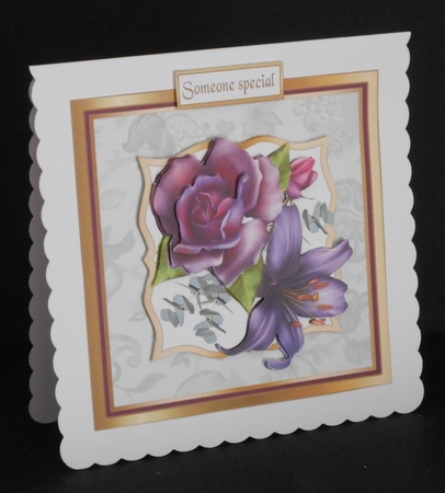 SC Rose and lily by Joan Prince