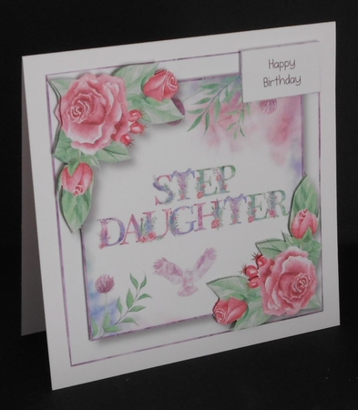 Soft Watercolour Roses - Step Daughter by Joan Prince