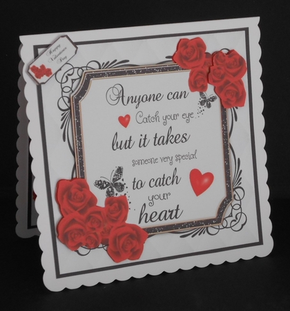 Anyone Can Catch Your Eye...... Unisex Valentine 8x8 Mini Kit by Joan Prince