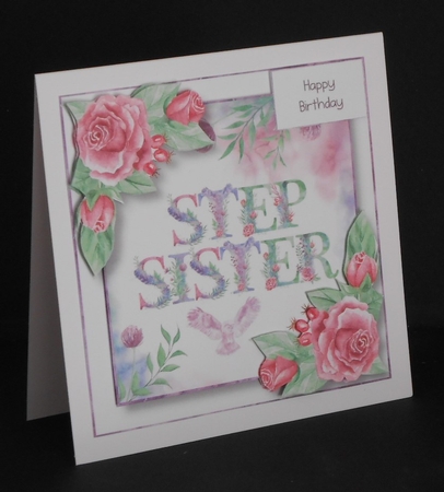 Soft Watercolour Roses - Step Sister by Joan Prince