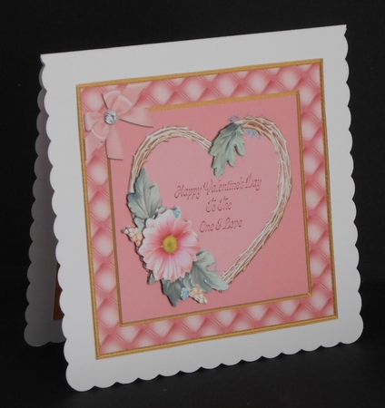 Love Heart Valentines Day Insert by Joan Prince