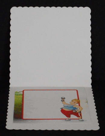 Get Fit Dudess 2 Red 8x8 Insert by Joan Prince