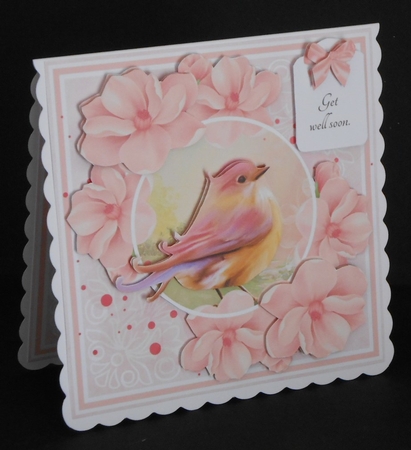 Pink Finch mini kit by Joan Prince