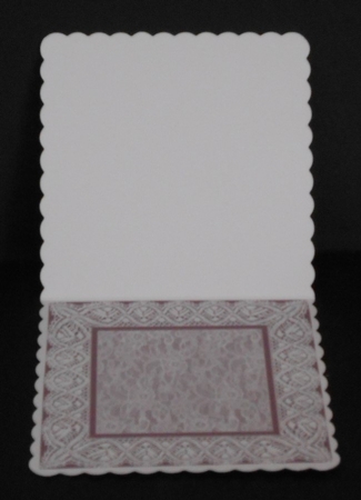Mothers Day Lavender roses and lace Mothers Day card with tags, inserts and decoupage by Joan Prince
