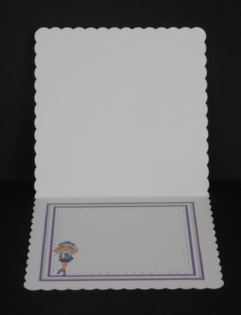 Fashion Diva Lilac 8x8 Decoupage & Insert Mini Kit by Joan Prince