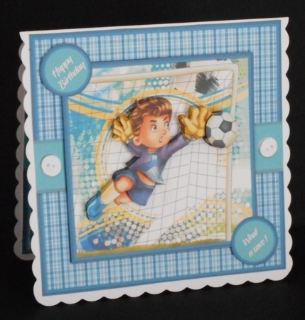 The Footballer mini kit by Joan Prince