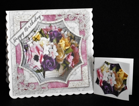 Happy Birthday someone special thank you with love mini kit by Joan Prince