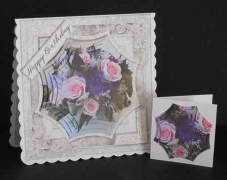 Happy Birthday someone special thank you with love mini kit by Joan Prince