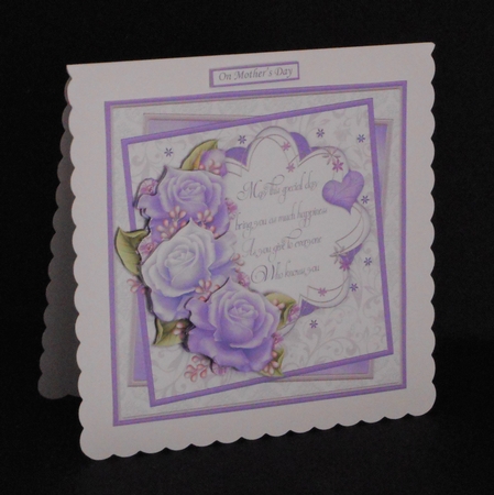 SAY IT WITH ROSES & VERSES 7.5 Decoupage Bumper Kit by Joan Prince