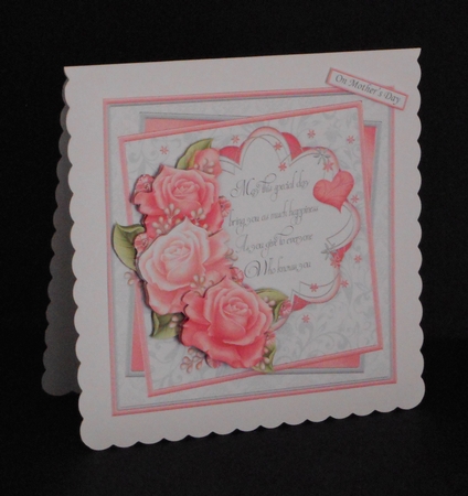 SAY IT WITH ROSES & VERSES 7.5 Decoupage Bumper Kit by Joan Prince