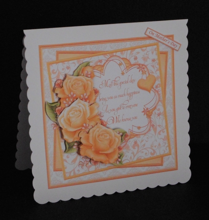 SAY IT WITH ROSES & VERSES 7.5 Decoupage Bumper Kit by Joan Prince