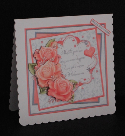 SAY IT WITH ROSES & VERSES 7.5 Decoupage Bumper Kit by Joan Prince