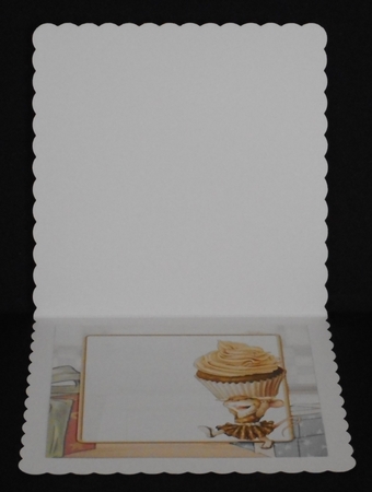 Mrs Cup Cake Mouse (Chocolate) 8x8 Insert by Joan Prince