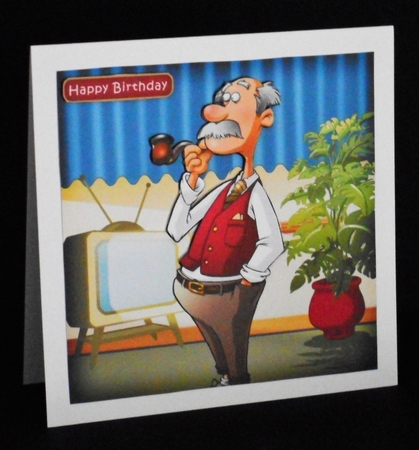 Grandad Dude 8x8 Insert by Joan Prince