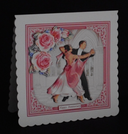 STRICTLY COME DANCING 7.5 Decoupage & Insert Mini Kit by Joan Prince