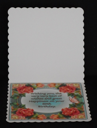 Mini Kit - 60th Birthday Wishes - Roses by Joan Prince