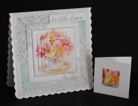 Floral pyramid Mini kit by Joan Prince