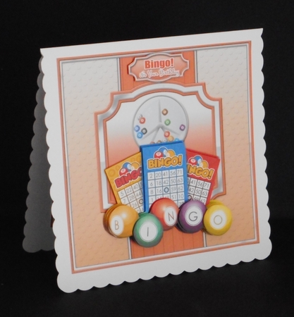 Bingo Its Your Birthday 8x8 Mini Kit by Joan Prince