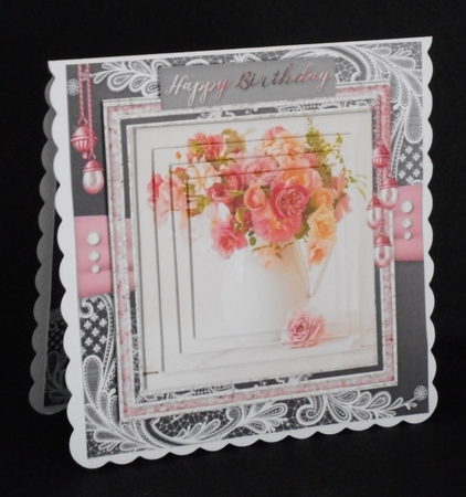 Happy Birthday thank you with love pyramid mini kit by Joan Prince