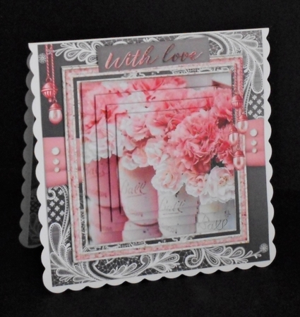 Happy Birthday thank you with love pyramid mini kit by Joan Prince
