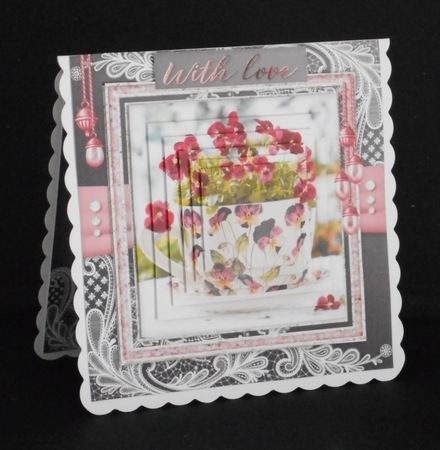 Happy Birthday thank you with love pyramid mini kit by Joan Prince
