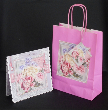 Happy Birthday thank you with love pyramid mini kit by Joan Prince