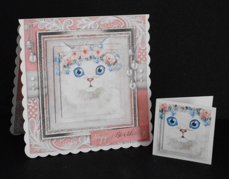 Happy Birthday thank you with love pyramid mini kit by Joan Prince