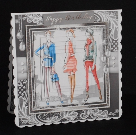 Happy Birthday thank you with love pyramid mini kit by Joan Prince
