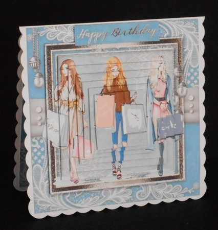 Happy Birthday thank you with love pyramid mini kit by Joan Prince