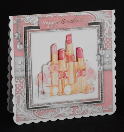 Happy Birthday thank you with love pyramid mini kit by Joan Prince