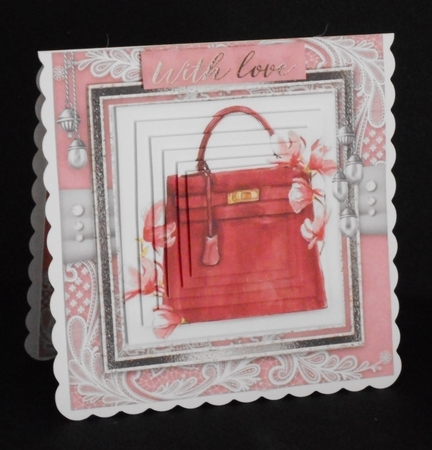 Happy Birthday thank you with love pyramid mini kit by Joan Prince