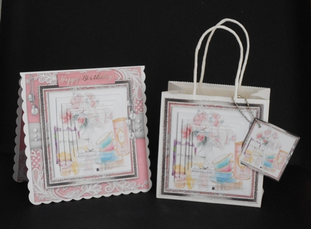 Happy Birthday thank you with love pyramid mini kit by Joan Prince