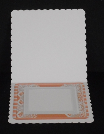 Pretty peach peonies with bow pyramids 7x7  by Joan Prince