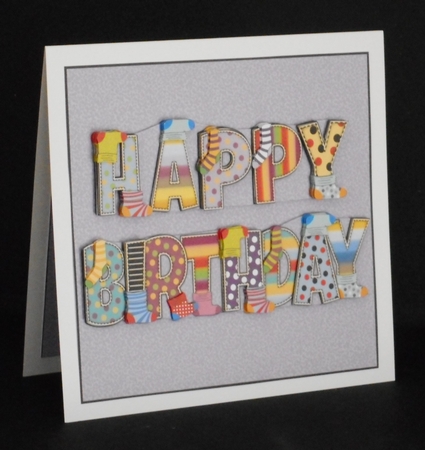 Socks Birthday 8x8 mini kit by Joan Prince