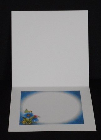 Trio Fancy Frame - Bright Blue by Joan Prince
