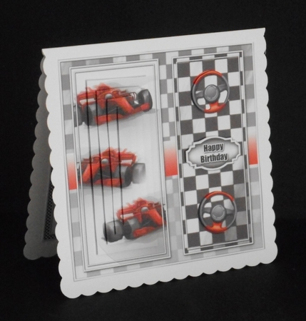 Race Day 8x8 pyramage Mini Kit by Joan Prince