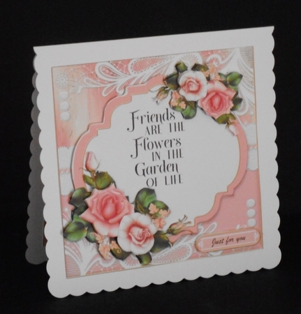 Flowers and Friends  4 by Joan Prince