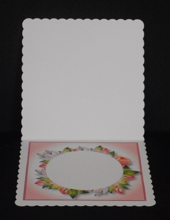 Pretty Pink Floral Bouquet 8x8 by Joan Prince