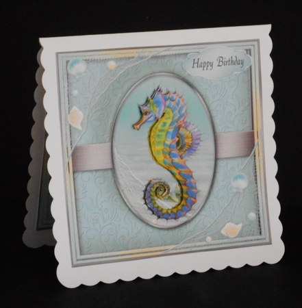 Portrait of a Seahorse by Joan Prince