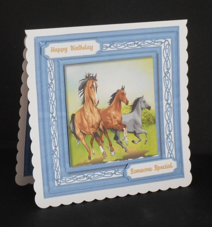 Gallopng Horses  by Joan Prince