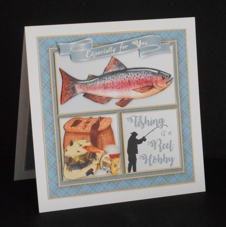 Fishing is a Reel Hobby Mini Kit by Joan Prince