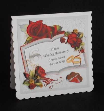 6th Wedding Anniversary-Sugar & Iron by Joan Prince