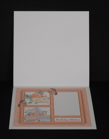 Modern Girl , Quad card Pink  by Joan Prince