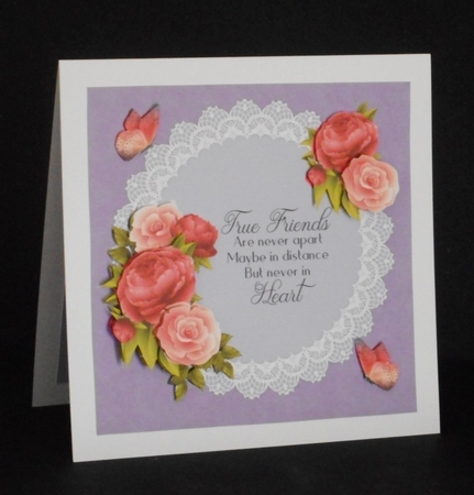 Pink Peony True Friends 2 by Joan Prince
