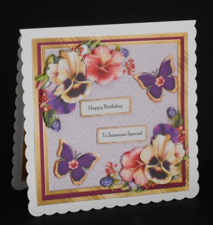 Friendship Violets Mini Kit by Joan Prince