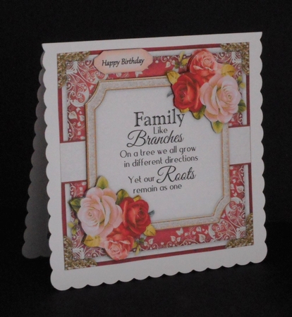 Family Birthday Card Mini Kit by Joan Prince