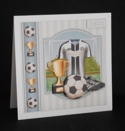 Football 8x8 3 Page Mini Kit by Joan Prince